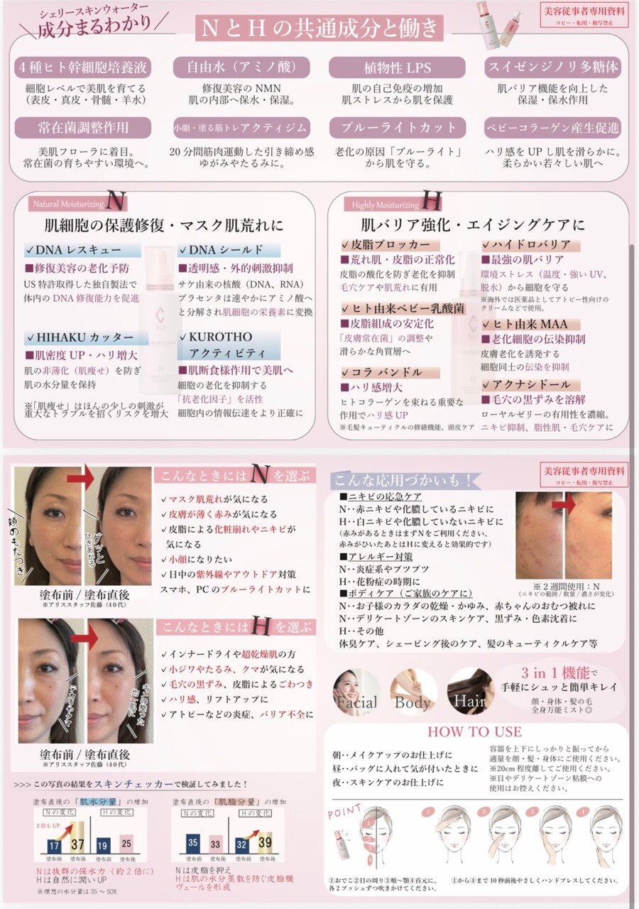 洗い流さない透明美容マスク